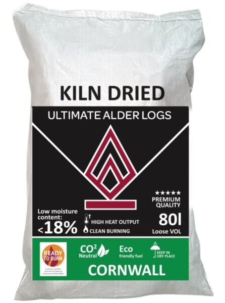 Ultimate Bag - Ready To Burn Kiln Dried Alder Logs WS501/00001